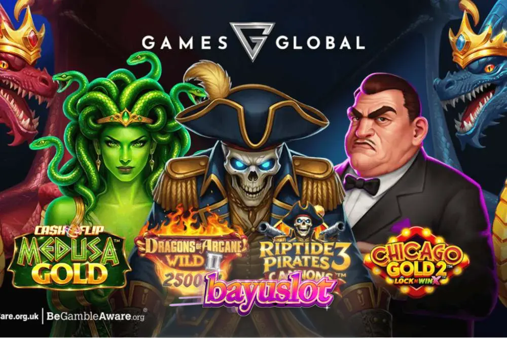 Tampilan visual bertema bajak laut dari seri Riptide Pirates 3